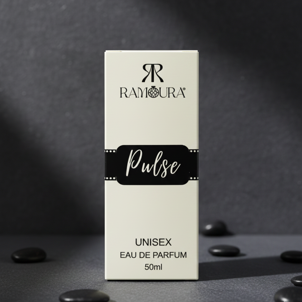 Ramoura Pulse – Unisex Eau de Parfum | Fresh Aquatic • Cool Mint • Warm Woods | 50 ml