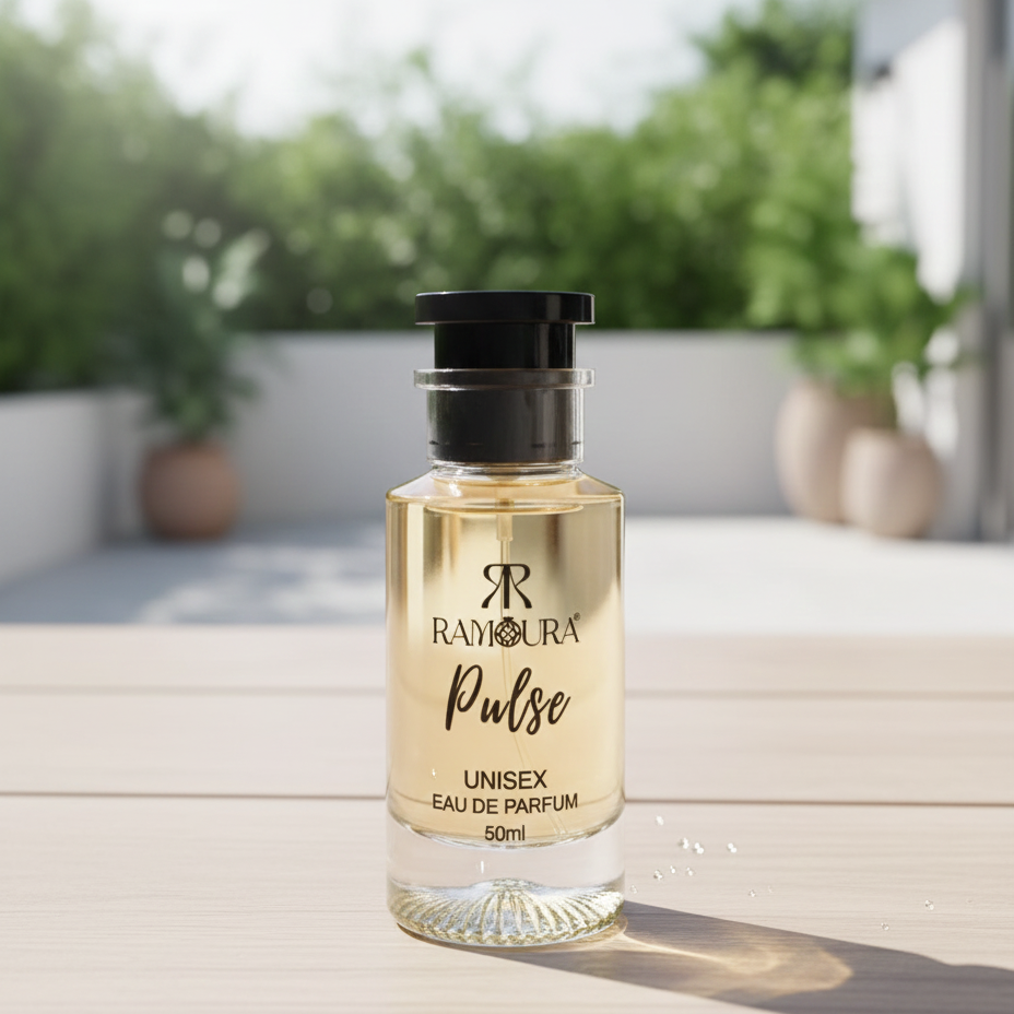 Ramoura Pulse – Unisex Eau de Parfum | Fresh Aquatic • Cool Mint • Warm Woods | 50 ml
