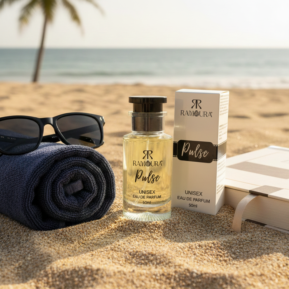 Ramoura Pulse – Unisex Eau de Parfum | Fresh Aquatic • Cool Mint • Warm Woods | 50 ml