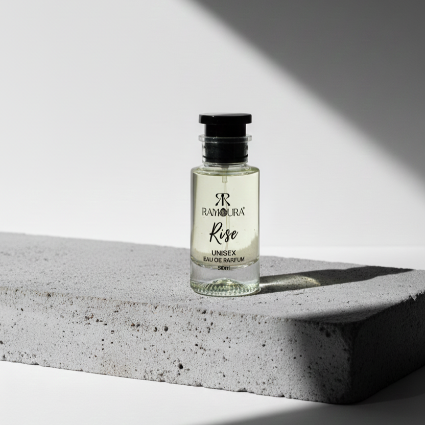 Ramoura Rise – Unisex Eau de Parfum | Fruity Brightness • Creamy Vanilla • Warm Gourmand | 50 ml