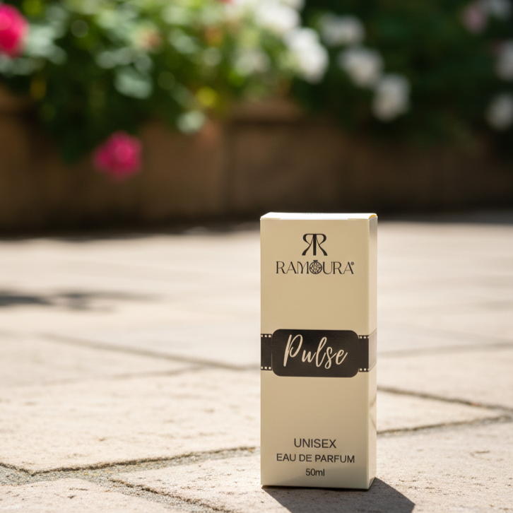 Ramoura Pulse – Unisex Eau de Parfum | Fresh Aquatic • Cool Mint • Warm Woods | 50 ml