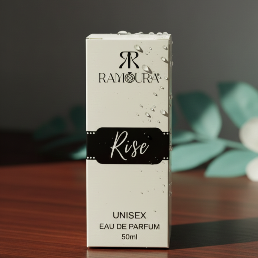 Ramoura Rise – Unisex Eau de Parfum | Fruity Brightness • Creamy Vanilla • Warm Gourmand | 50 ml