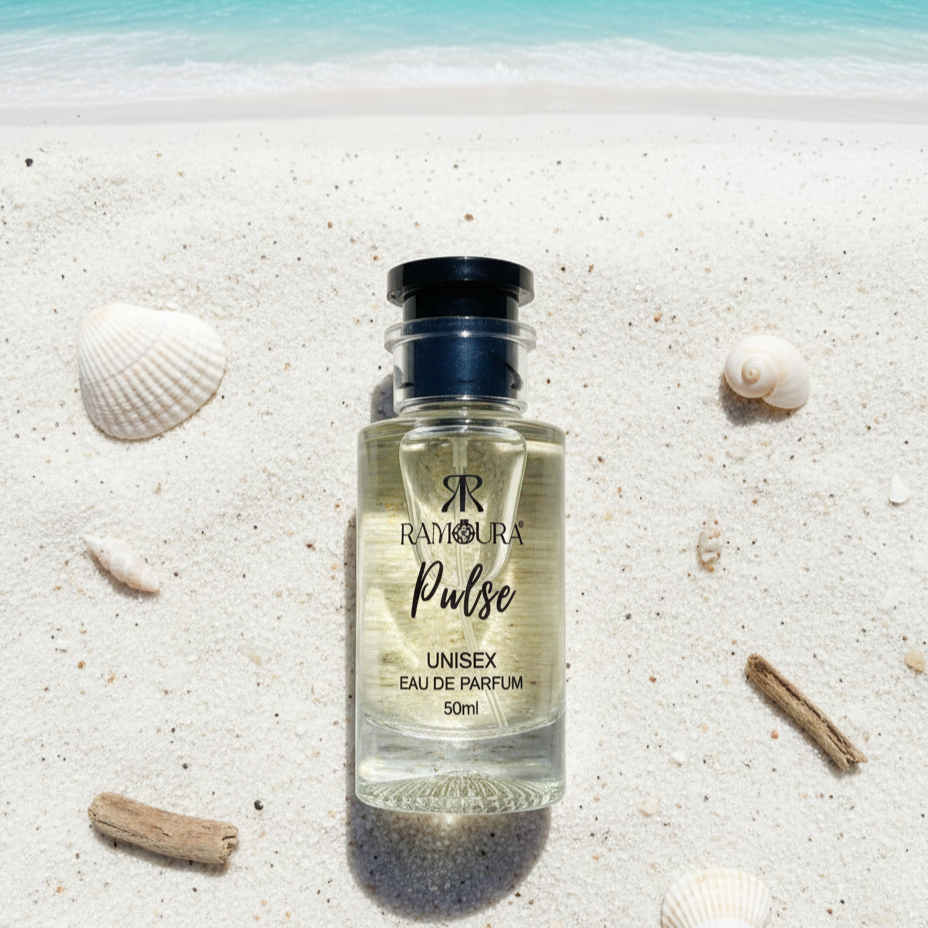 Ramoura Pulse – Unisex Eau de Parfum | Fresh Aquatic • Cool Mint • Warm Woods | 50 ml