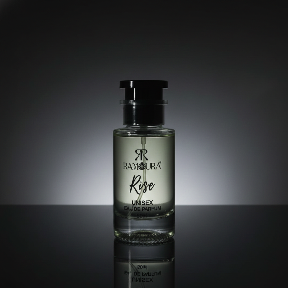 Ramoura Rise – Unisex Eau de Parfum | Fruity Brightness • Creamy Vanilla • Warm Gourmand | 50 ml