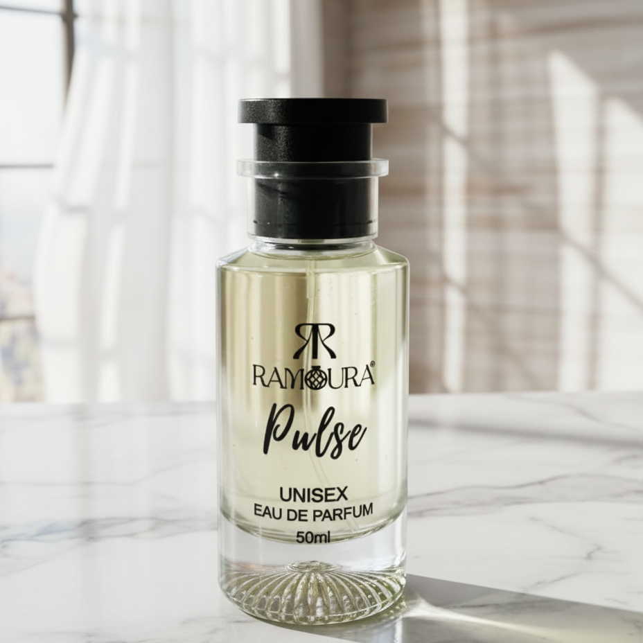 Ramoura Pulse – Unisex Eau de Parfum | Fresh Aquatic • Cool Mint • Warm Woods | 50 ml