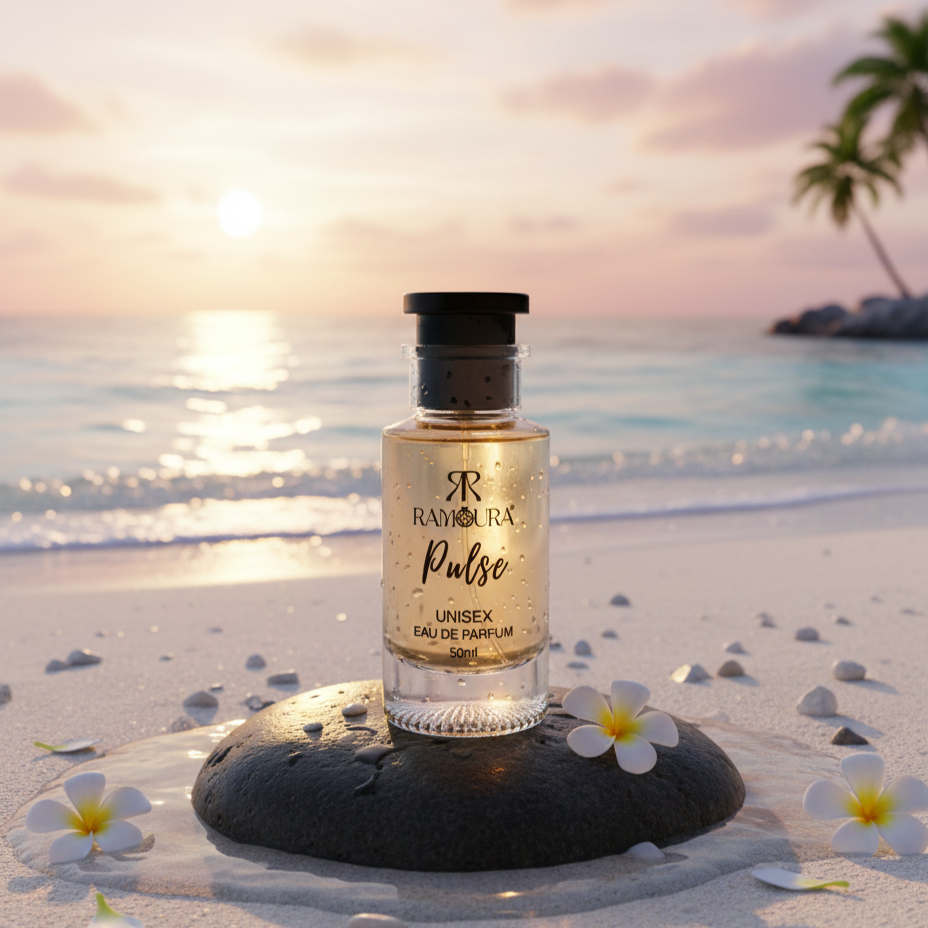 Ramoura Pulse – Unisex Eau de Parfum | Fresh Aquatic • Cool Mint • Warm Woods | 50 ml