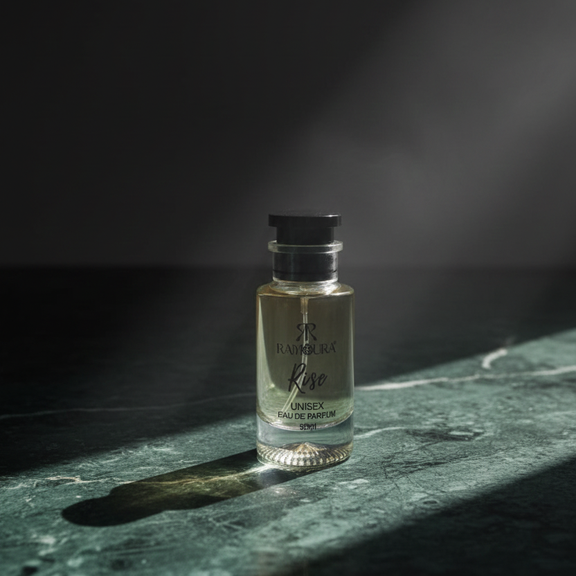 Ramoura Rise – Unisex Eau de Parfum | Fruity Brightness • Creamy Vanilla • Warm Gourmand | 50 ml