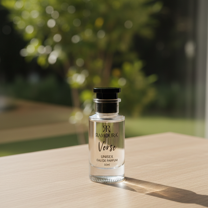 Ramoura Verse – Unisex Eau de Parfum | Fresh Fruity • White Florals • Soft Woods | 50 ml