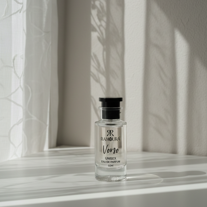 Ramoura Verse – Unisex Eau de Parfum | Fresh Fruity • White Florals • Soft Woods | 50 ml
