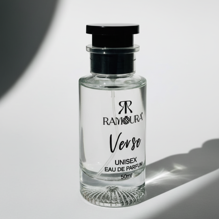 Ramoura Verse – Unisex Eau de Parfum | Fresh Fruity • White Florals • Soft Woods | 50 ml