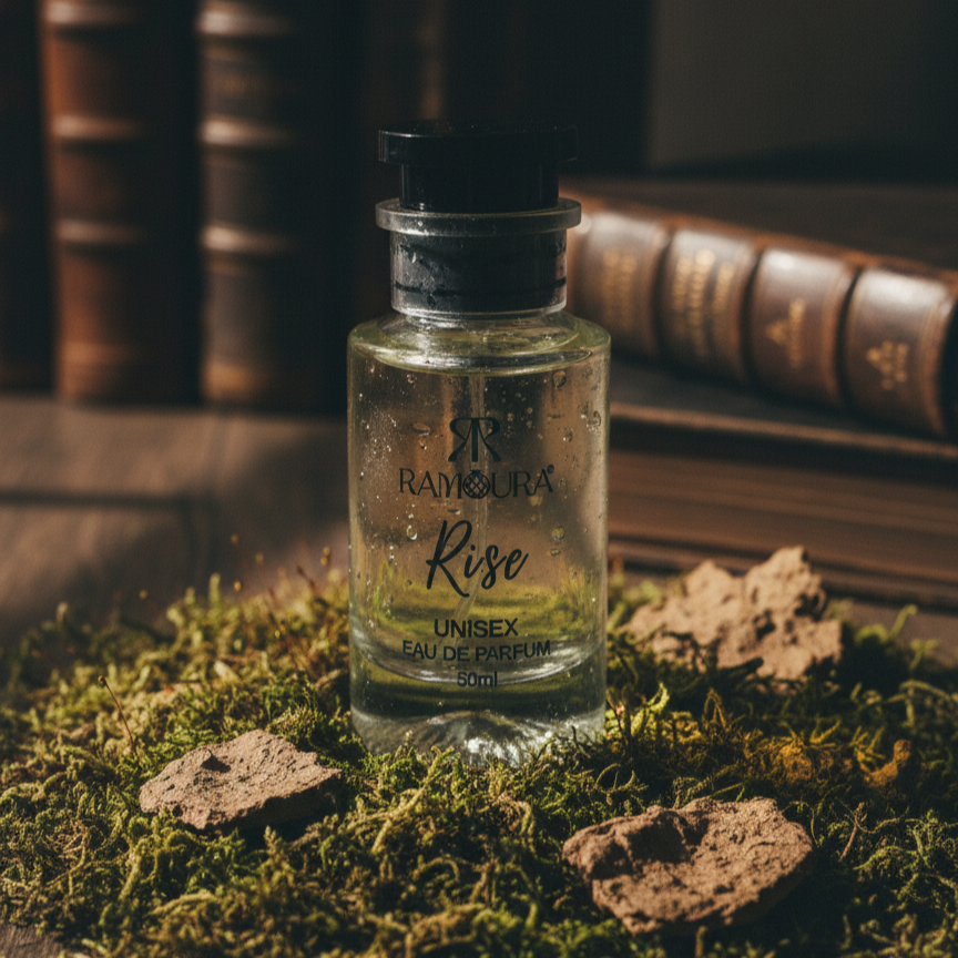 Ramoura Rise – Unisex Eau de Parfum | Fruity Brightness • Creamy Vanilla • Warm Gourmand | 50 ml