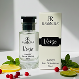 Ramoura Verse – Unisex Eau de Parfum | Fresh Fruity • White Florals • Soft Woods | 50 ml
