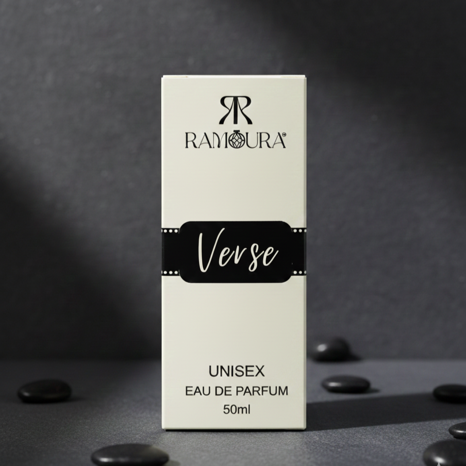 Ramoura Verse – Unisex Eau de Parfum | Fresh Fruity • White Florals • Soft Woods | 50 ml